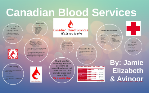 Canadian Blood Services By Jamie R