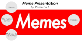 Modern Presentation Meme Template Prezi