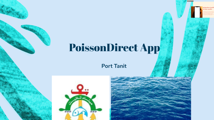 Application Eb2 Science Poisson La phase de découverte de l'application Poisson Direct by Aly Mohamed ...