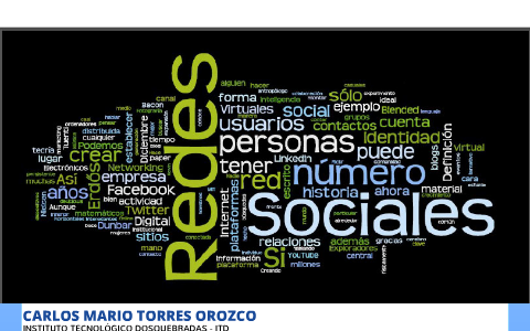 REDES SOCIALES by Carlos Mario Torres Orozco on Prezi