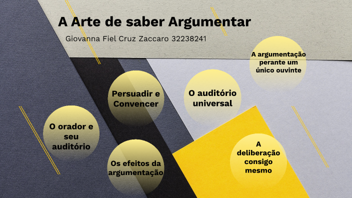 Mapa Mental- Retórica e Argumentação by giovanna zaccaro on Prezi