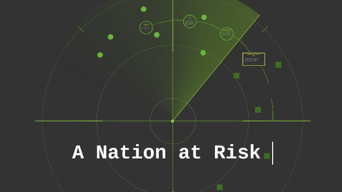 A Nation at Risk by Dr. Colleen Story