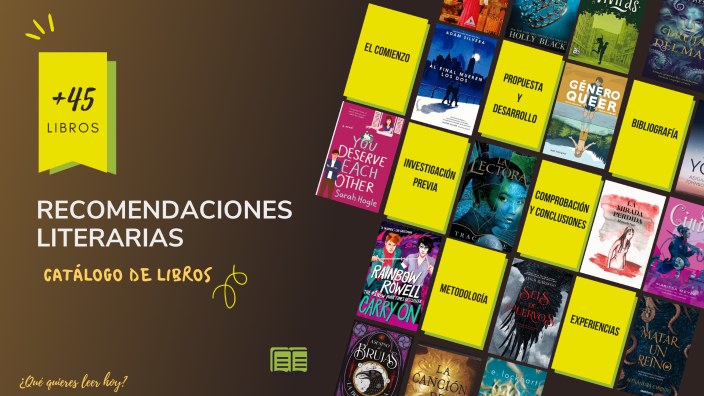 Recomendaciones literarias by PDG 001 on Prezi