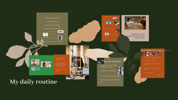 MY DAILY ROUTINE by Yenni Carolina Pulido Real on Prezi