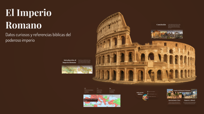 🌟 Imperio Romano – Mapa Mental Explosivo 🌟 by larah gonzalez on Prezi