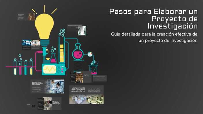 Pasos para Elaborar un Proyecto de Investigación by Julio Cesar H V on ...