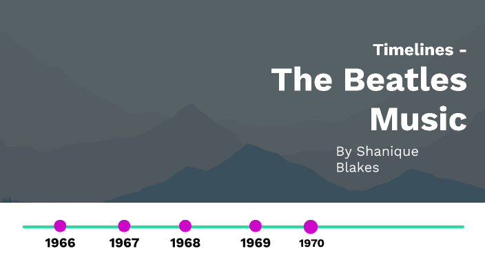 The Beatles Timeline By Shanique Blakes On Prezi