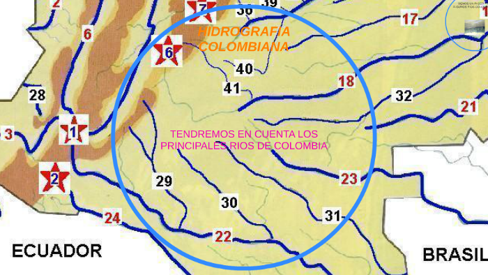 HIDROGRAFIA COLOMBIANA By Wilson Molina Patarroyo