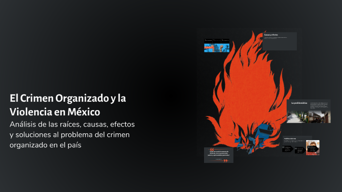 El Crimen Organizado y la Violencia en México by Juan de Dios Ramirez ...