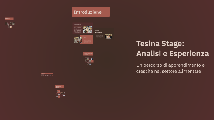 Tesina Stage: Analisi e Esperienza by Federico Margaria on Prezi