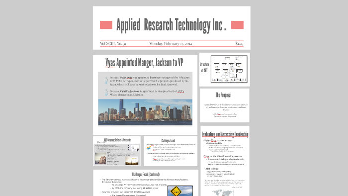 applied research technologies inc case study analysis