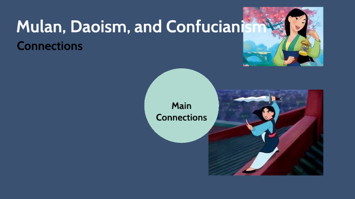 mulan confucianism essay