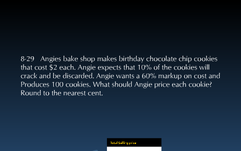 Business Math Problem 8 29 Nathan Flint