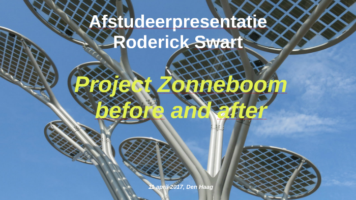 Afstudeer presentatie by Roderick Swart on Prezi