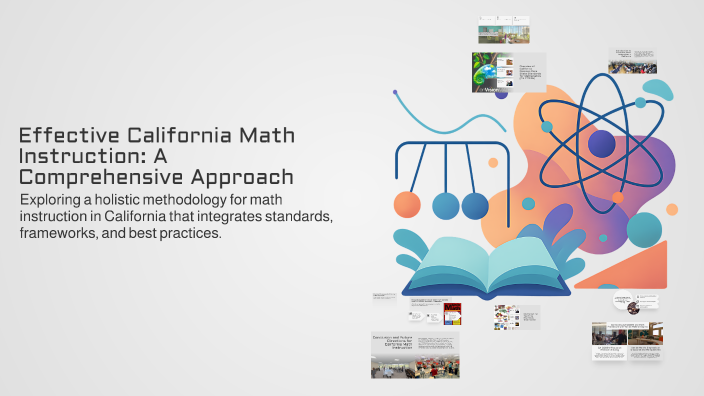 California New Math Effective California Math Instruction: A Comprehensive Approach by ...