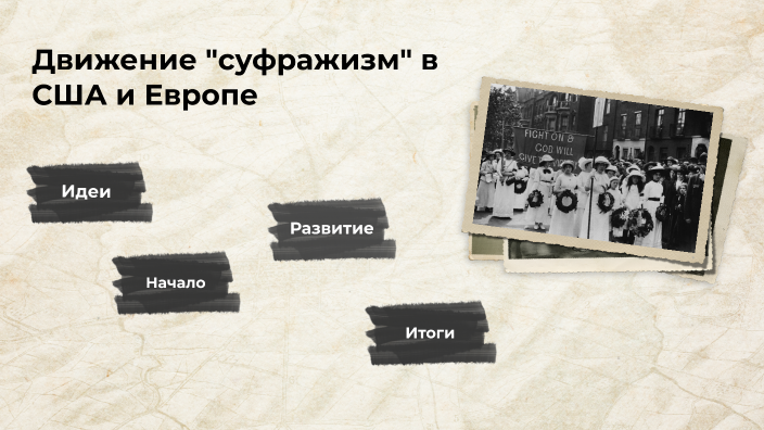Движение "Суфражизм" by анна рязанова on Prezi