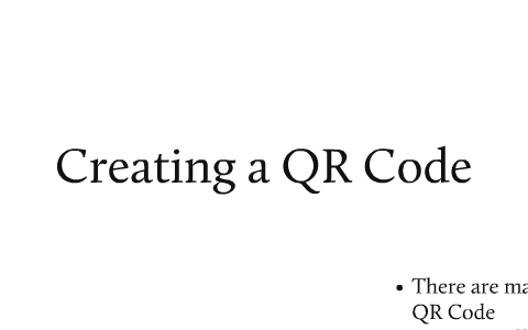QR Codes: "How to" and Function by Lauren Lippes on Prezi