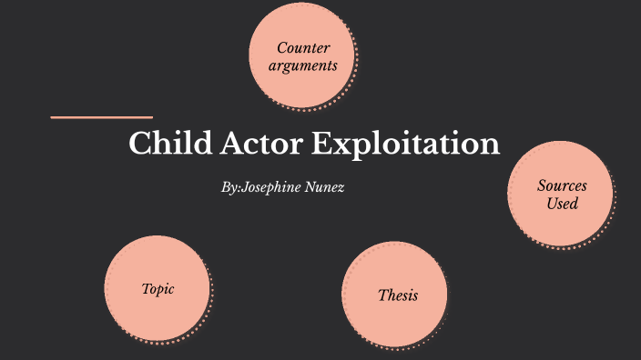 Child Actor exploitation by Josephine Nunez on Prezi