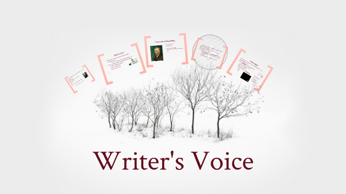 creative writing voice