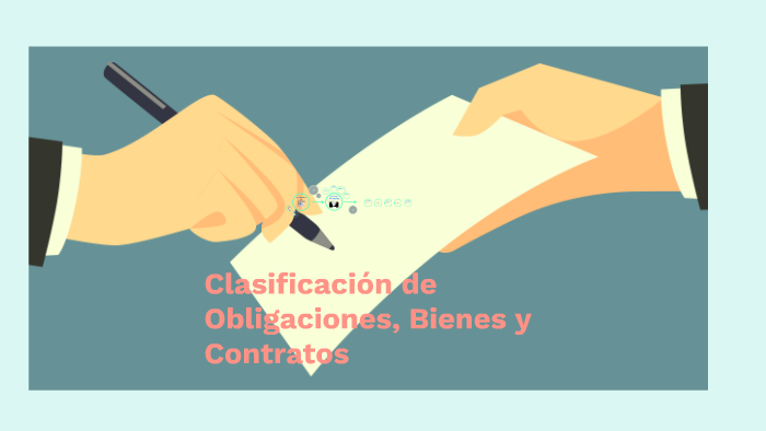 Clasificación De Obligaciones, Bienes Y Contratos By Sharon Recinos