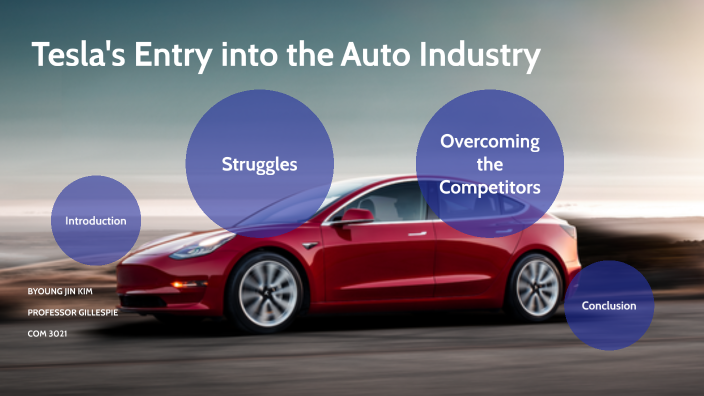 Informative Speech: Tesla's Entry into the Auto Industry by Byoung Jin ...