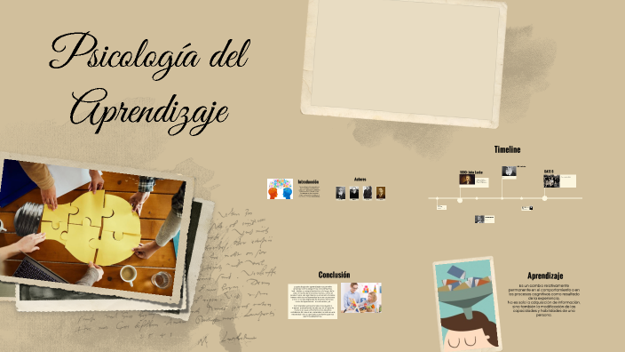 Psicología del Aprendizaje by Betzabeth Rios on Prezi