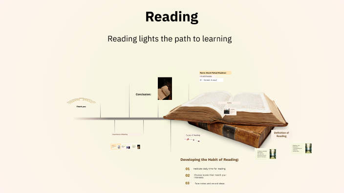 The Importance of Reading by نوره السلمان on Prezi