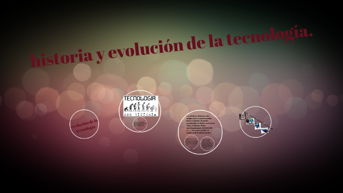 Historia Y Evolucion De La Tecnlogia By Paula Tenjo Rodriguez