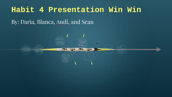 Habit 4 Presentation Win Win by Daria Lee on Prezi
