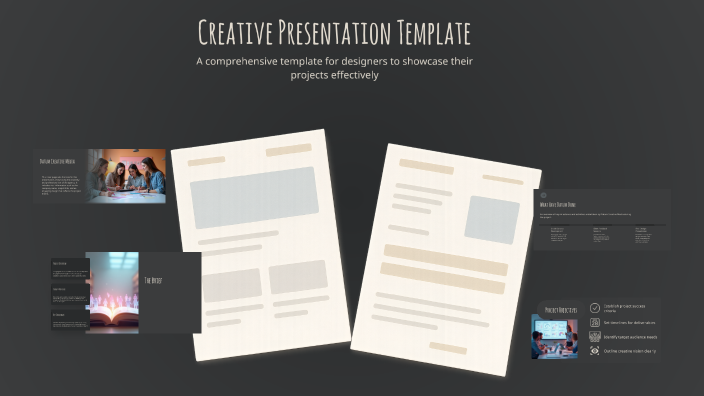 Creative Presentation Template by Janine McNab on Prezi