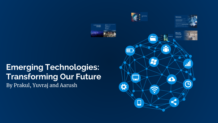 Emerging Technologies: Transforming Our Future by PS - 08IF 807991 W G ...
