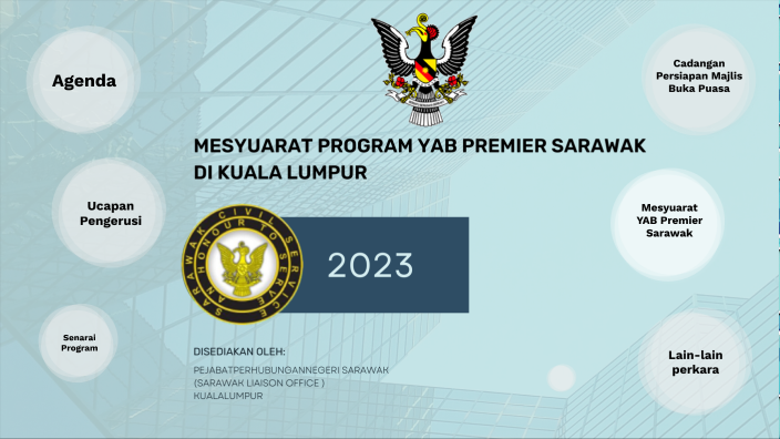 MESYUARAT PROGRAM YAB PREMIER SARAWAK 2023 by Dayang Norhashimah Awang ...