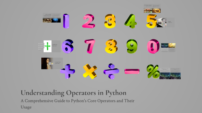 Understanding Operators in Python by Muhammad Azeem on Prezi
