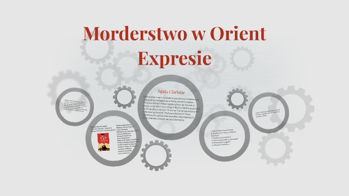 Morderstwo W Orient Expresie Sprawdzian Gimnazjum
