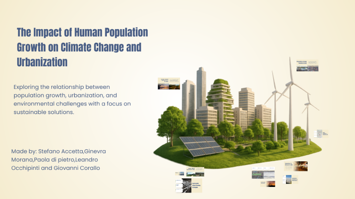 The Impact of Human Population Growth on Climate Change and ...