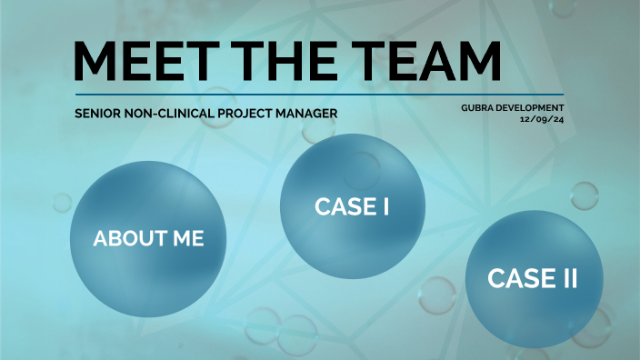 MEET THE TEAM by Karen Petersen on Prezi