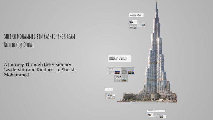 Sheikh Mohammed bin Rashid: The Dream Builder of Dubai by Flash Dealfs ...