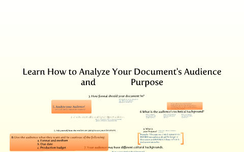 Meeting the Needs of Your Audience by kylie clark on Prezi