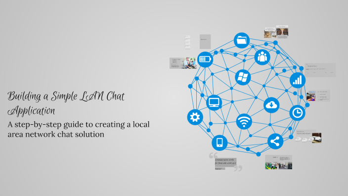 Chat Network Building a Simple LAN Chat Application by janani siva on Prezi