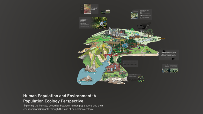 Human Population and Environment: A Population Ecology Perspective by ...