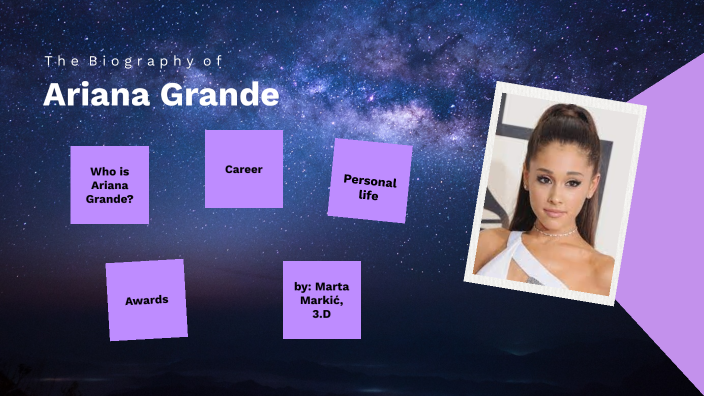 ariana grande biography essay