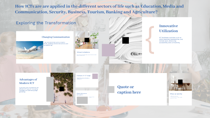 Impact of ICT on Modern Life by Robert Balambula on Prezi
