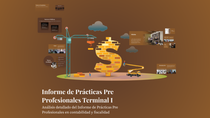 Informe de Prácticas Pre Profesionales Terminal I by Estefany Jackeline ...