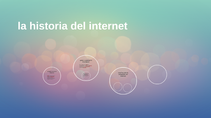 la historia del internet by alejandra parra ramirez on Prezi