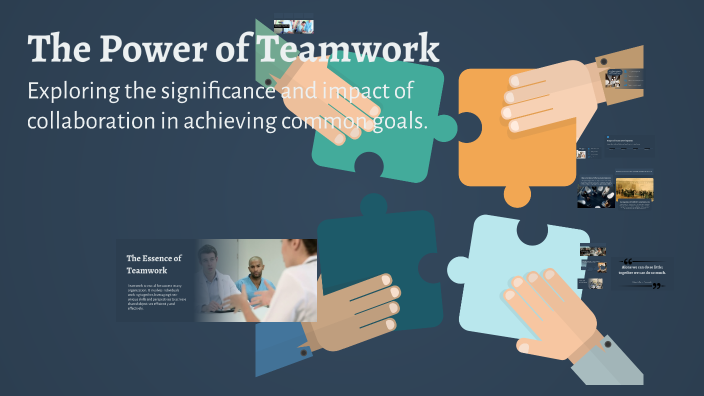 The Power of Teamwork by Ramya Devi on Prezi