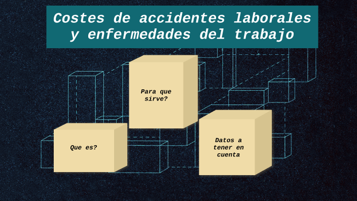 Costes de accidentes laborales y enfermedades del trabajo by Fabiana