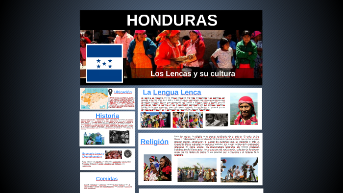 Etnia Lenca de Honduras by on Prezi