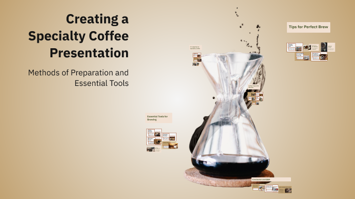 Creating a Specialty Coffee Presentation by Ahmed Rayan on Prezi