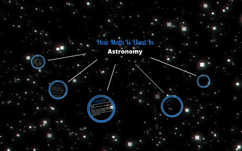 math and astronomy