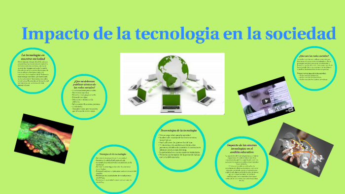 Impacto de la tecnologia en la sociedad by kathia gonzalez on Prezi